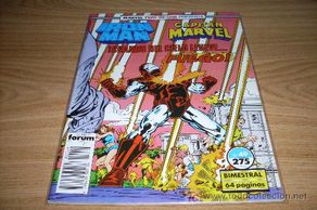 Comics : FORUM EL HOMBRE DE HIERRO Y CAPITAN MARVEL BUEN ESTADO N. 49